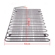 แผงระบายความร้อนตู้เย็น เเผงคอล์ยร้อน 1/8 HP ขนาด 60x44cm (เหมาะสำหรับตู้เย็นขนาด 4-5Q) อะไหล่ตู้เย็