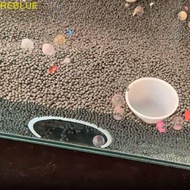 REBLUE Aquarium Underground Tunnel, 3D Printing Decorative Fish Shrimp Hide Caves, Fish Cave Plastic