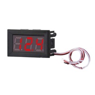 0.56 inch 3 Wire LED Digital DC Voltmeter DC0V-30V Reverse Connection  for Protection