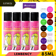 Dipso Lambency 85ml ดิ๊พโซ่ แลมเบนซี่ สเปรย์ เปลี่ยนสีผม (ขาวประกายหมอก,ชมพูกุหลาบ,น้ำทะล,แดง,เขียว,