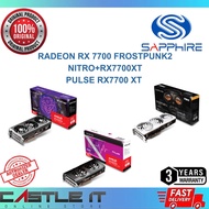 Sapphire RX7700XT NITRO+ PULSE AMD ATI RADEON RX 7700 XT GAMING OC 12GB GDDR6 TRIPLE DP Graphic Card