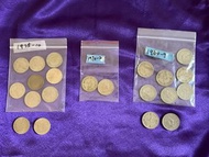 1960年、1970年和1975年英女王頭像香港一元硬幣 （共21枚）1960, 1970 and 1975 Hong Kong one-dollar coins (21 pieces)