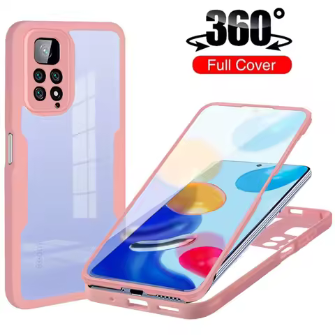 For Xiaomi Redmi Note 11 11S Case Shockproof 360 Full Screen Protect Funda For Redmi Note11 Pro 11E 