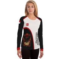 Clothing short-sleevedWanita shirt August 17th Indonesian Independence Day 80th Fullprint 3D latest 