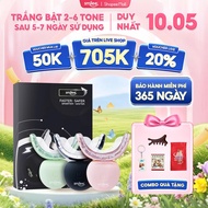 Smilee Extra teeth whitening, teeth whitening set from 2-6 tones at home, upgraded version, SVIP