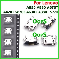 5pcs-50pcs USB Plug In Charging Charger Port Pin For Lenovo A850 A830 A670T A820T S870E A630T A380T 