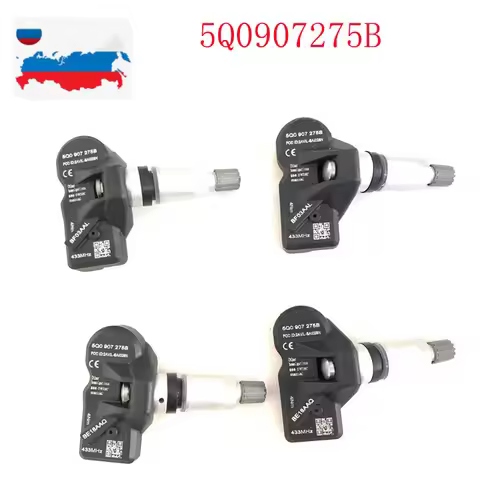 4pcs 5Q0 907 275B 5Q0907275 TPMS RDKS RDK Tire Pressure Monitor Sensor For A3 8V Q7 4M Q5 Q3 A4 A5 M