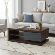 Moku Home ZOLA 120cm 4 feet Coffee Table-Walnut