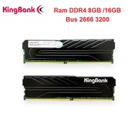 RAM PC 8GB 16GB KINGBANK DDR4 PC- 2666MHz 3200MHZ