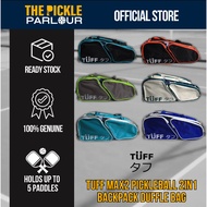 TUFF MAX2 Pickleball 2in1 Backpack Duffle Bag with USB Charging | Sports, Travel, Gym