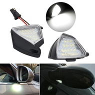 【quality assurance】For VW GOLF 5 GTI V MK5 Jetta Passat B5.5 B6 Sharan Superb EOS LED Side Rearview Mirror Floor Ground Lamp Puddle Welcome Light