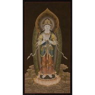 天空和諧的光輝唐卡 手繪