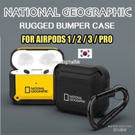 [現貨] 韓國直送🇰🇷 National Geographic AirPods Pro 2 AirPods Pro AirPods 3 AirPods 1/2 CASE 國家地理 防撞保護套 Rugged Bumper Case