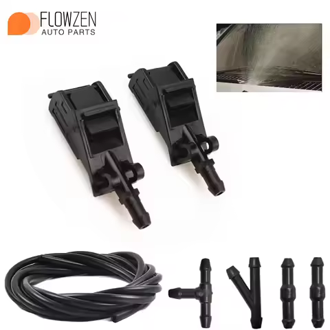 Rear Windshield Washer Nozzle 6E0955985 6E0955985A 6E0955985B for Volkswagen Golf MK4 Polo Touareg P