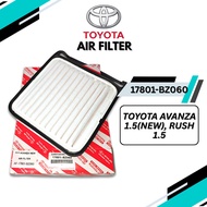 TOYOTA ENGINE AIR FILTER AVANZA 1.5 NEW, RUSH 1.5 (17801-BZ060)