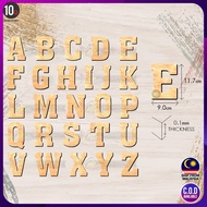 Craft.E Wooden Alphabet A to Z / Number 0 to 9 for Party/wedding wall decoration