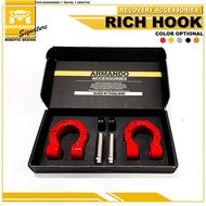 Genuine Armando 4x4 Premium Shackles Rich Hook