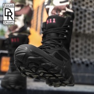 D-R (In Stock) Sport Army Mens 511 Tactical Boots Outdoor Hiking High Top Combat Swat Boot Kasut Tac