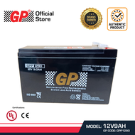 GP Back Up Battery 12V 9AH Rechargeable Sealed Lead Acid VRLA Battery