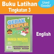 [EXE-T3 - Eng] PT3 Buku Latihan, Exercise Book, Tingkatan 3, English Gerak Gempur PT3