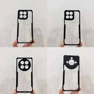 HONOR X6C/HONOR X7C/HONOR X9C/HONOR X9C SMART/HONOR 200 SMART Transparent Acrylic Bumper Hard Casing