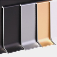 Aluminum Alloy DIY Floor Skirting 49inchi H8mm floor lining waterproof kitchen cabinet bottom lining