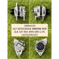 MITSUBISHI TRITON VGT 2.4 12V 95A 4PIN 6PK C/P NEW ALTERNATOR (A5TL0781ZT/1800A410)