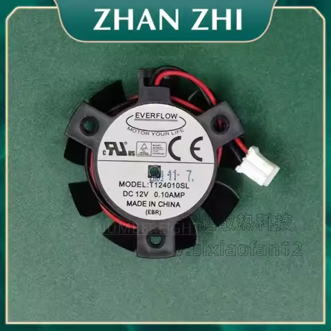 GPU Cooler Fan T124010DL For ASUS HD4550 HD5570 EAH6450 GT620 GT730 T124010DL T124010BL 124010-SM1 1