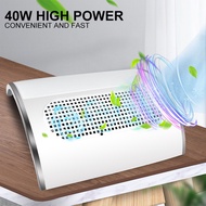 BRAUN MALL เล็บฝุ่นพัดลม เครื่องมือทำเล็บ แรงกระตุ้น ที่ทรงพลัง เครื่องดูดฝุ่นเล็บ &ลบพัดลมตัวกรอง เ