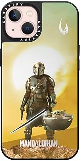 CASETiFY Mirror iPhone 13 Case [Mandalorian Co-Lab / 4.9ft Drop Protection/Compatible with Magsafe] 