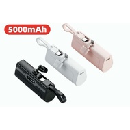 [SG STOCK] 5000mAh Mini Portable Capsule Powerbank For IPhone