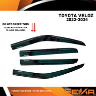 Toyota Veloz 2022-2024 Rain Visor Toyota Car Accessories Toyota Veloz Car Accessories Exterior car a