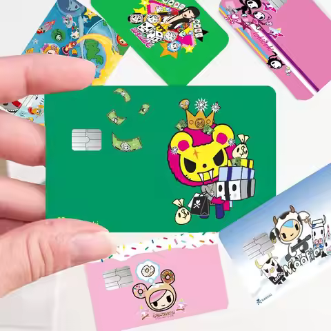 Japan Tokidoki Anime Spend or Save Funny Shell On Off Ultra Thin No Fade Sticker Skin Cover Film for
