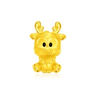 CHOW TAI FOOK Disney Princess 999 Pure Gold Charm - Frozen Sven R33606