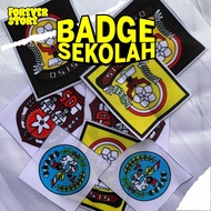 (BED BADGE BET) TK, SD, SMP, SMA PER 500,50,100 pcs SCREEN PRINTING