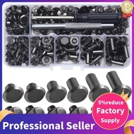 Chicago Screw Leather Rivets Assorted Screw Rivets M5 Chicago Binding Screws for Decorating PU Craft