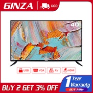 ultra-slim TV NOT Smart TV 40 inch LED flat screen frameless TV  GINZA TV HD -AV-VGA-USB DO 40B