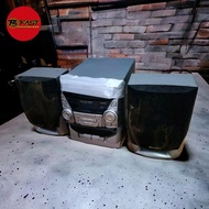tape vcd compo sharp X-BASS NOS