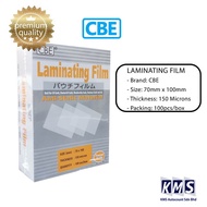 CBE Laminating Film 70mm x 100mm