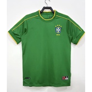 High-quality 1998 Brazil World Cup green retro jersey