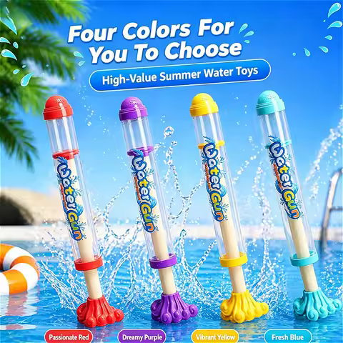 Wave Fireworks Water Gun, New Romantic Fireworks Design, High-pressure Pull-out Water Spray, Suitabl