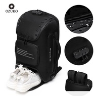 OZUKO Multifunctional Travel Backpack Male Fashion USB 15.6 Inch Laptop Backpacks Men Anti-theft Waterproof Backpack mochila New