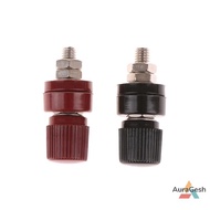 [AuraGesh] M6 Terminals Brass Posts Terminal Blocks Type 333 Thread Screw Red And ck 6mm Temperature