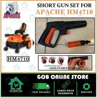 APACHE HM4710 HIGH PRESSURE WATERJET TURBO SPRAY GUN NOZZLE REPLACEMENT SHORT GUN SET FOR HM3709 HM4