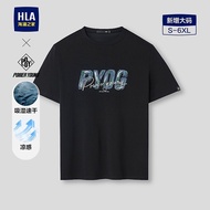HLA/Hailan Home short sleeved T-shirt new pure cotton men's short T-shirt