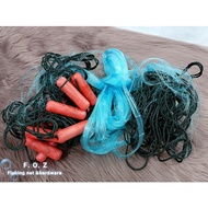 【 F.O.Z 】0.30mm x 1-1/2" ~ 5" x 30MD Jaring Ikan | Siap Jahit | Pukat tangsi ikan | Complete | Fishi
