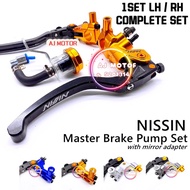 UNIVERSAL NISSIN MASTER PUMP NINJA250 Z250 R25 MT25 R15 MT15 CBR250RR CBR150R BRAKE CLUTCH LEVER ALLOY HAND ER6 ER6N