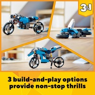 【Barang spot】 LEGO® Creator 31114 3in1 Superbike (236 Pieces)