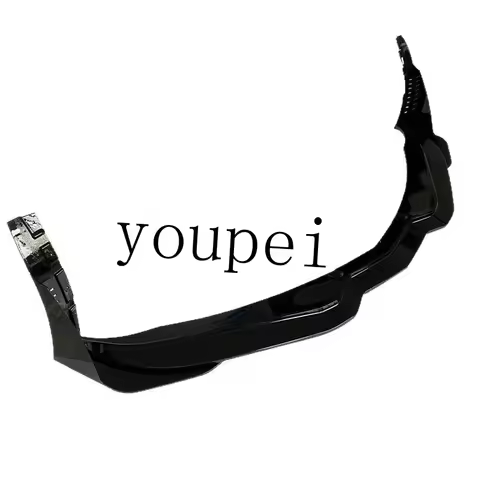 Suitable for C7 , Corvette C7 modified ZR1 glossy black splitter carbon fiber front lip body kit