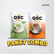 PAKET COMBO HEMAT Amiralab Queen Secret Coffee & Queen Secret Matcha 100GR